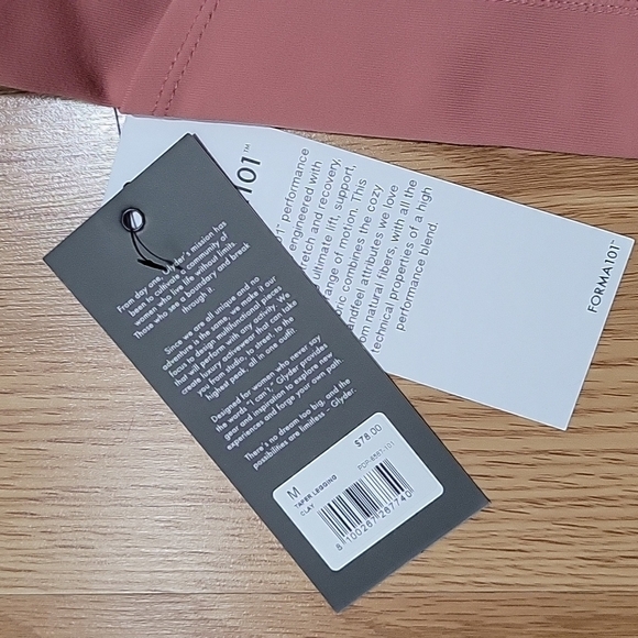 glyder clay taper legging in clay size medium - Picture 9 of 10